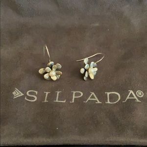 Silpada Flower earrings